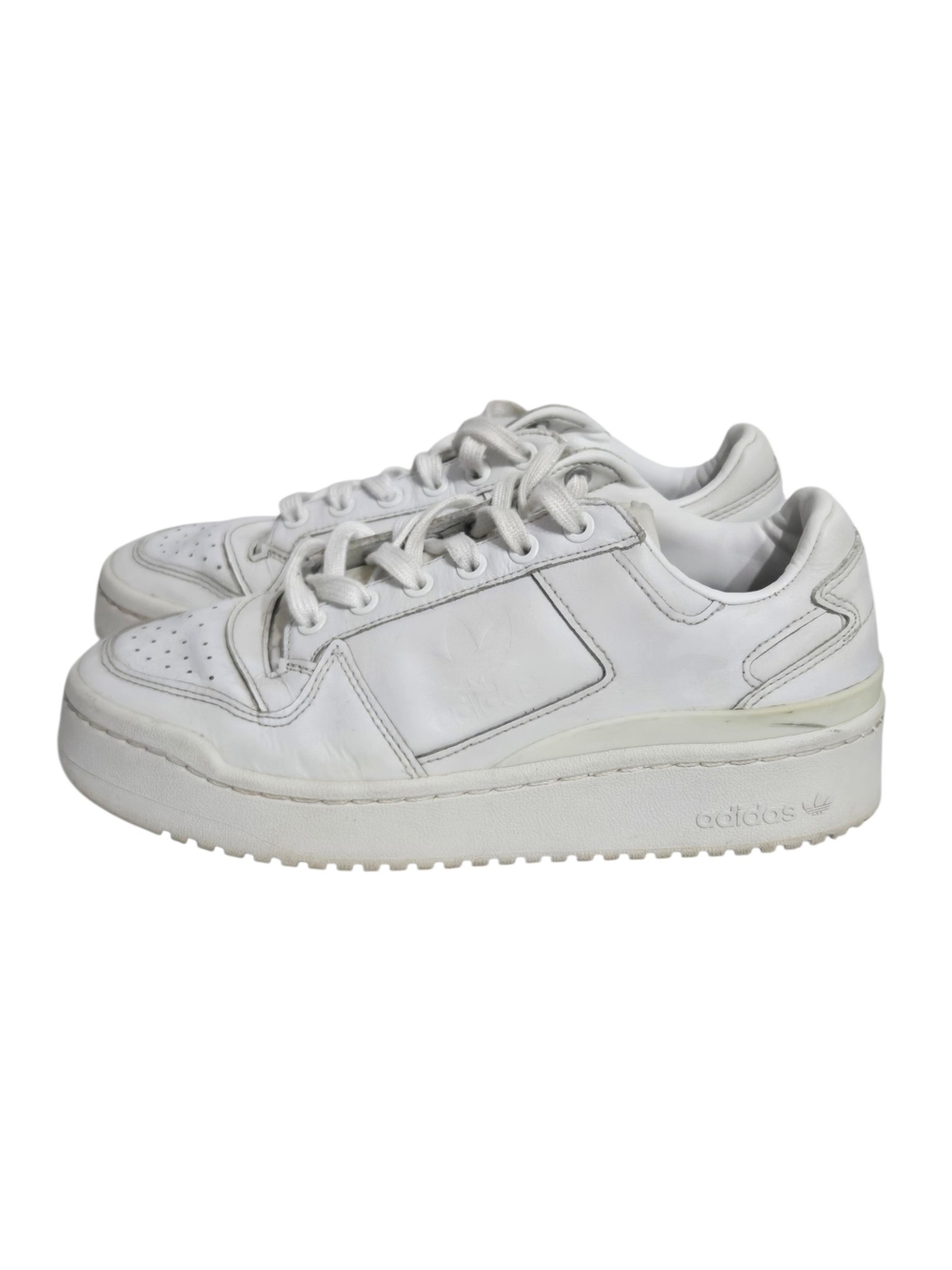 Adidas Forum Bold Triple White Platform Low-Top Sneakers  Women’s 7.5